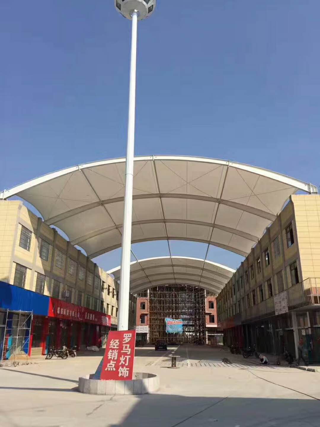 专业定制安装膜结构工程——天津柏森膜结构工厂的核心优势